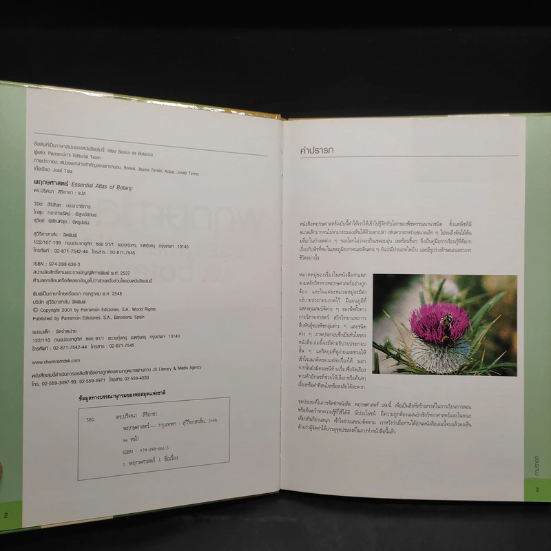 พฤกษศาสตร์ Essential Atlas of Botany รูปที่ 5