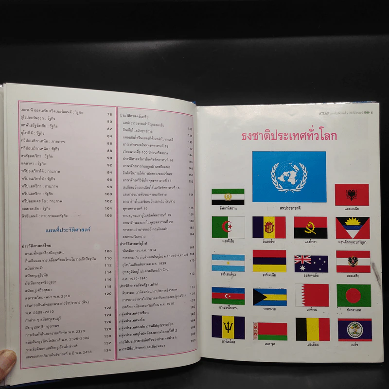 Atlas แผนที่ภูมิศาสตร์-ประวัติศาสตร์ - ดร.ประเสริฐ วิทยารัฐ รูปที่ 8