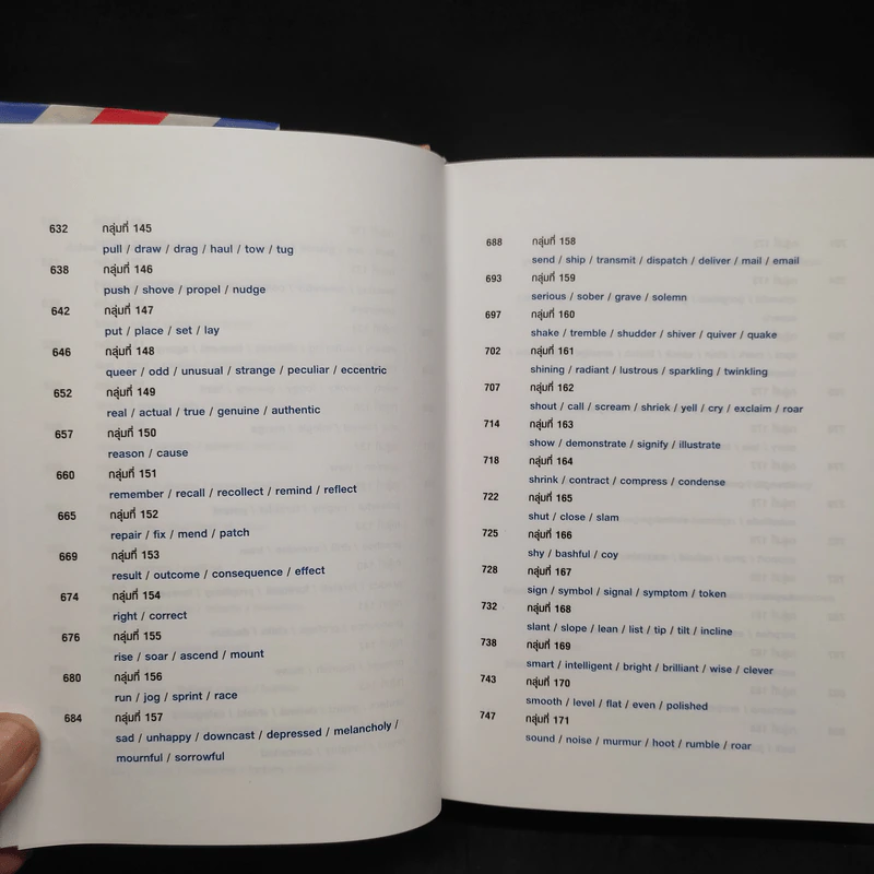 คำคล้ายในภาษาอังกฤษ English Synonyms - ร.ท.นิพนธ์ กาบสลับพล รูปที่ 12
