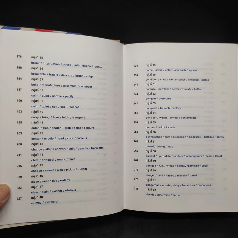 คำคล้ายในภาษาอังกฤษ English Synonyms - ร.ท.นิพนธ์ กาบสลับพล รูปที่ 8