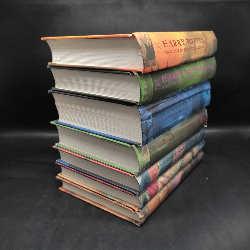 Harry Potter Year 1-7 แฮร์รี่ พอตเตอร์ 7 เล่มจบ (ปกแข็ง) - J.K.Rowling รูปที่ 4