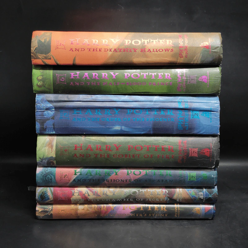 Harry Potter Year 1-7 แฮร์รี่ พอตเตอร์ 7 เล่มจบ (ปกแข็ง) - J.K.Rowling รูปที่ 2
