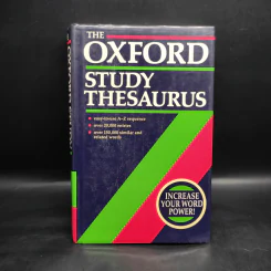 The Oxford Study Thesaurus รูปที่ 1