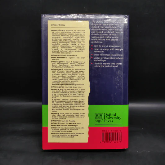 The Oxford Study Thesaurus รูปที่ 2