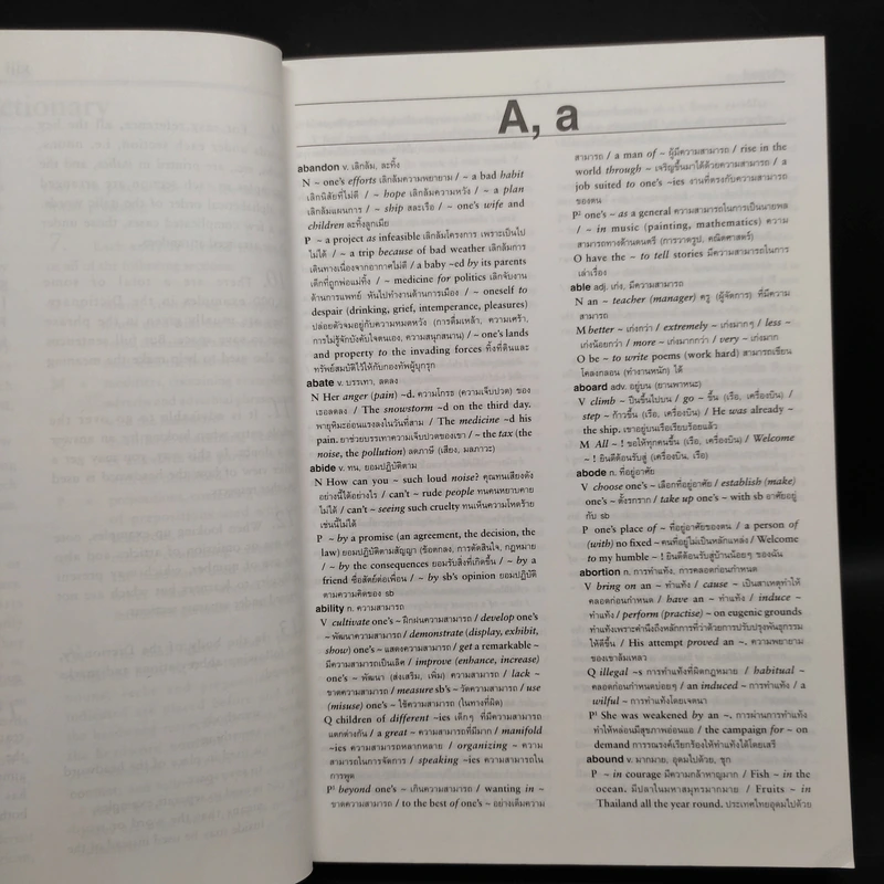พจนานุกรมที่ดีที่สุดเพื่อการแต่งประโยคภาษาอังกฤษ พร้อมคำแปล English by Example รูปที่ 7