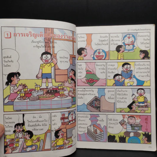 โดเรมอน สอนเรื่องร่างกาย การเจริญเติบโต รูปที่ 6