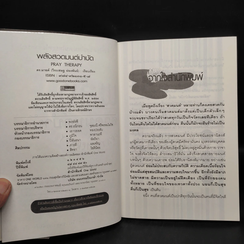 พลังสวดมนต์บำบัด Pray Therapy - ดร.มายด์ รูปที่ 5