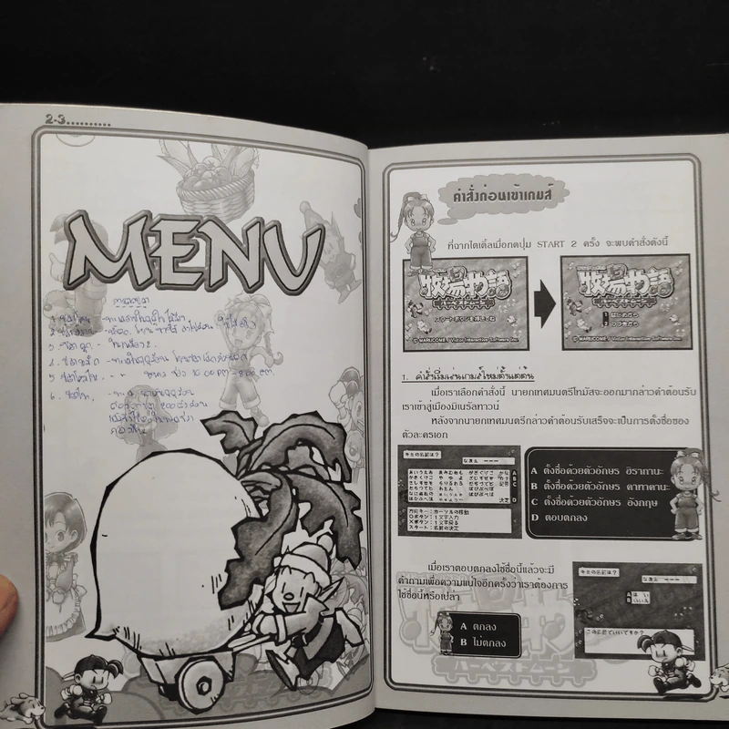 คู่มือเฉลยเกมส์ Harvest Moon รูปที่ 6