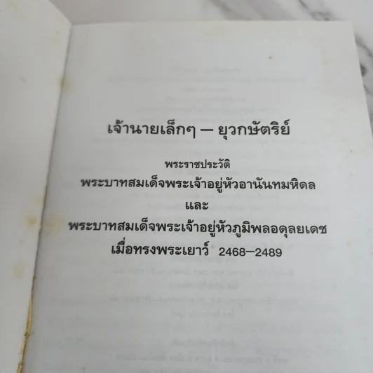 เจ้านายเล็กๆ ยุวกษัตริย์ - กัลยาณิวัฒนา รูปที่ 6