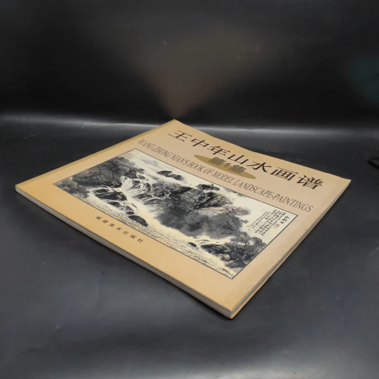 王中年山水画谱 ภาพวาดภูมิทัศน์ภาษาจีน รูปที่ 4