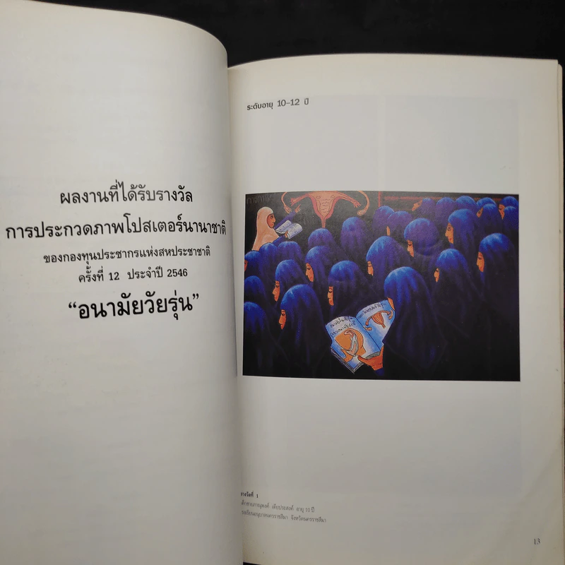การประกวดภาพโปสเตอร์นานาชาติ ครั้งที่ 12 ประจำปี 2546 เรื่อง อนามัยวัยรุ่น รูปที่ 6