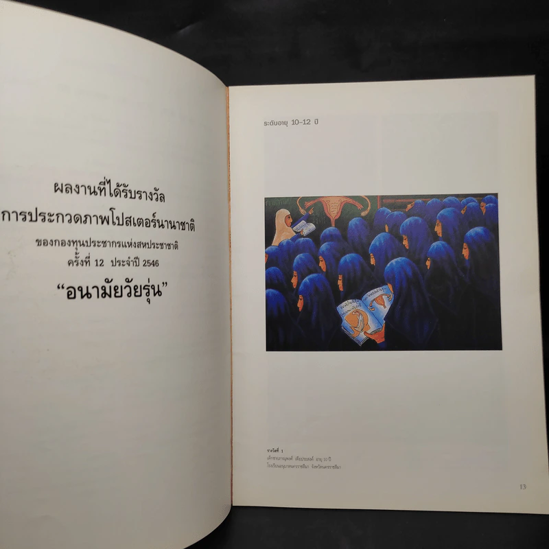 การประกวดภาพโปสเตอร์นานาชาติ ครั้งที่ 12 ประจำปี 2546 เรื่อง อนามัยวัยรุ่น รูปที่ 6