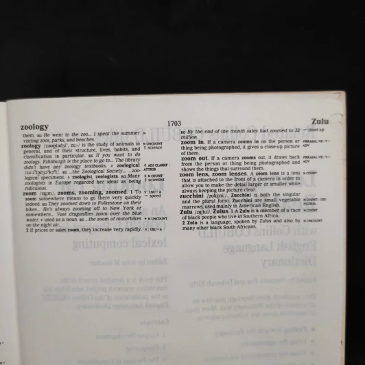 Collins COBUILD English Language Dictionary รูปที่ 7
