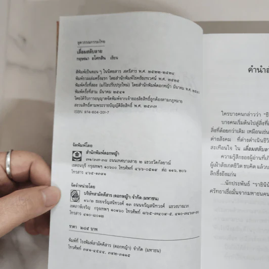 เลื่อมสลับลาย - กฤษณา อโศกสิน รูปที่ 7