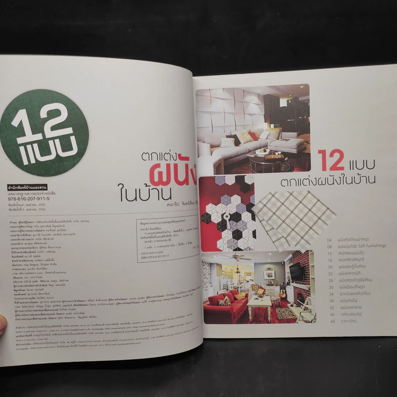 12 แบบ ตกแต่งผนังในบ้าน รูปที่ 5