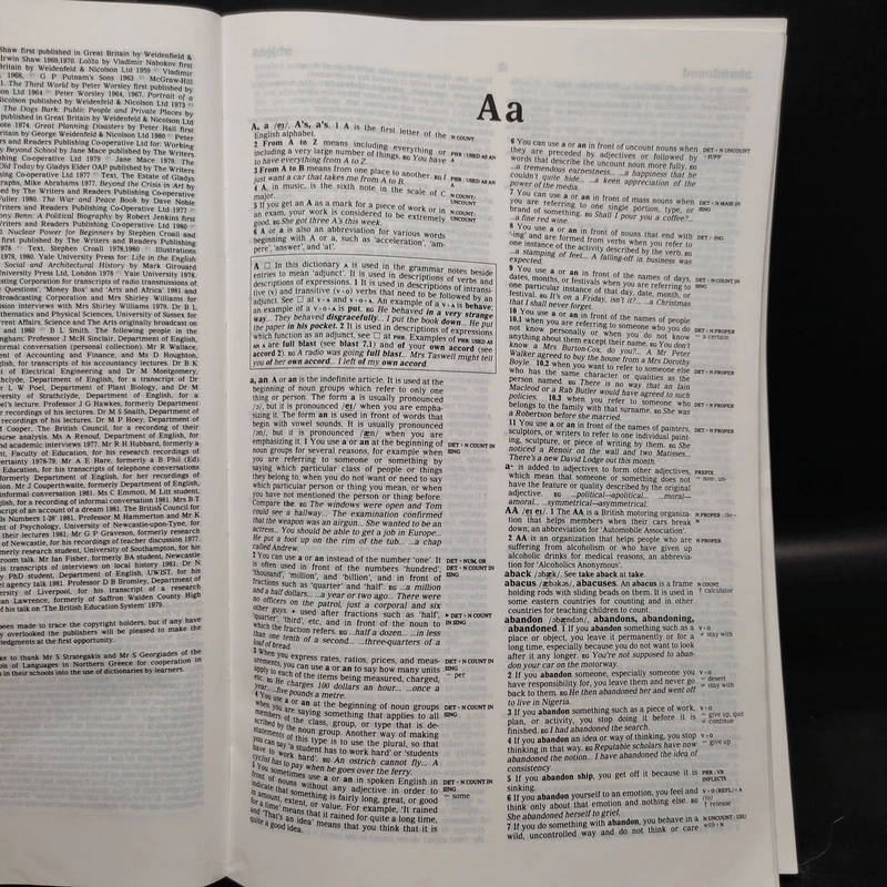 Collins COBUILD English Language Dictionary รูปที่ 6