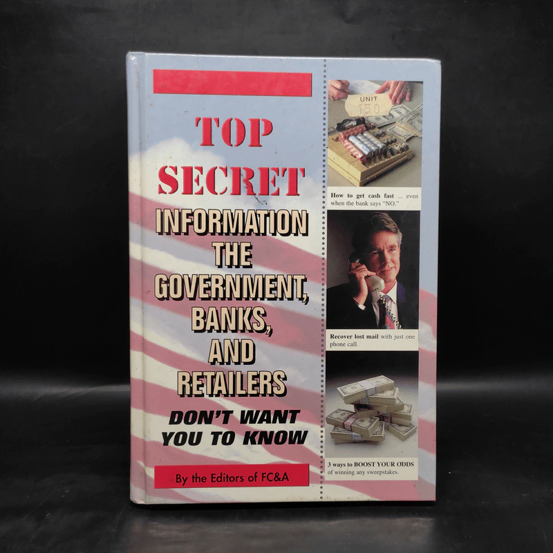 Top Secret Information the Government, Banks, and Retailers - Frank W. Cawood, Associates รูปที่ 1