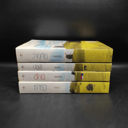 Boxset นิยายชุด บ้านไร่ปลายฝัน 4 เล่ม ได้แก่ ธาราหิมาลัย, ดวงใจอัคนี, ปฐพีเล่ห์รัก, วายุภัคมนตรา รูปที่ 6