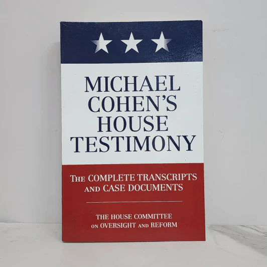 Michael Cohen's House Testimony - Diversion Books รูปที่ 1