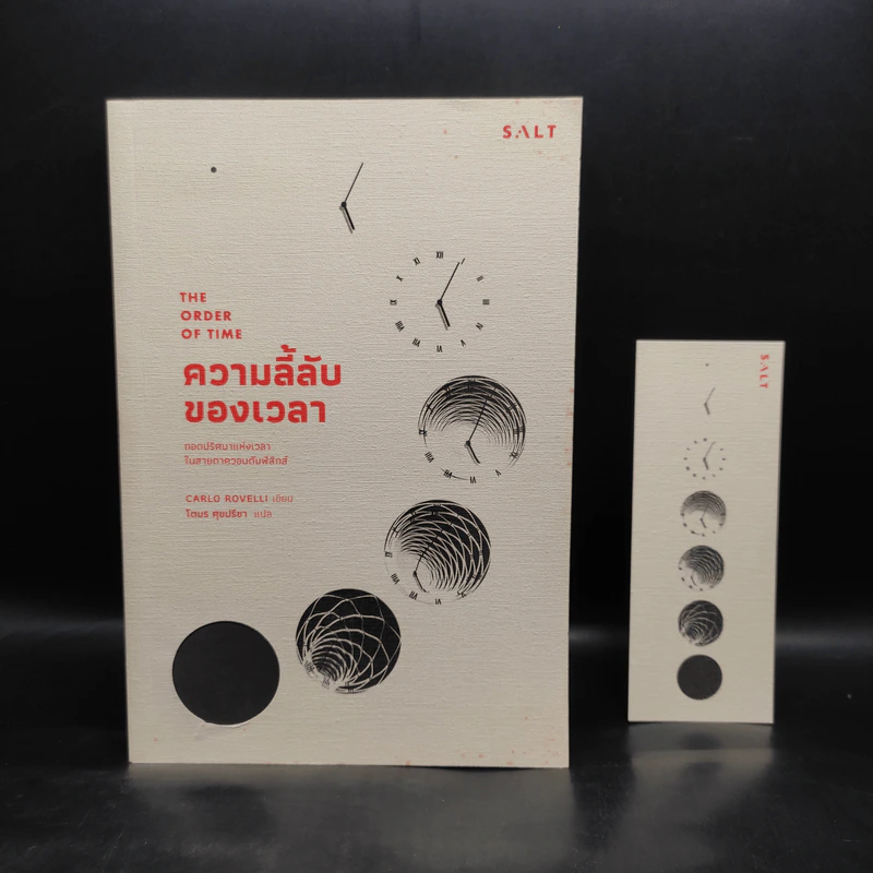 ความลี้ลับของเวลา : ถอดปริศนาแห่งเวลาในสายตาควอนตัมฟิสิกส์ - Carlo Rovelli (คาร์โล โรเวลลี) รูปที่ 1