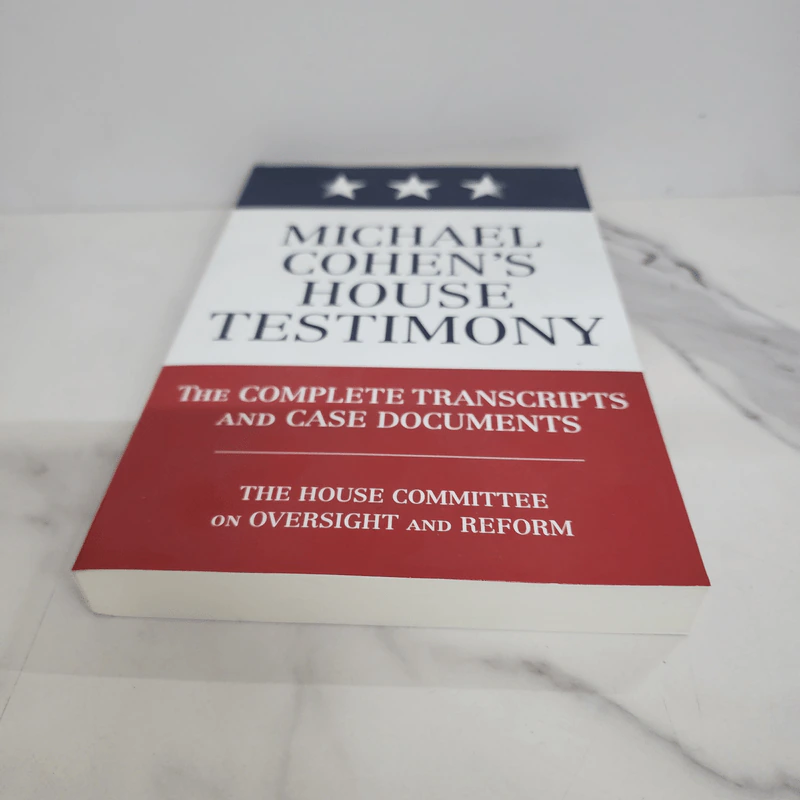Michael Cohen's House Testimony - Diversion Books รูปที่ 5