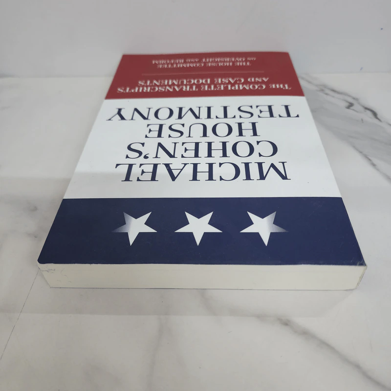 Michael Cohen's House Testimony - Diversion Books รูปที่ 4