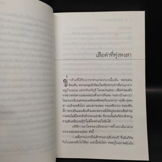 เสือดำที่ทุ่งหงสา - ชาลี เอี่ยมกระสินธุ์ รูปที่ 7
