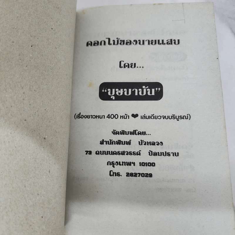 ดอกไม้ของนายแสบ - บุษบาบัน รูปที่ 7