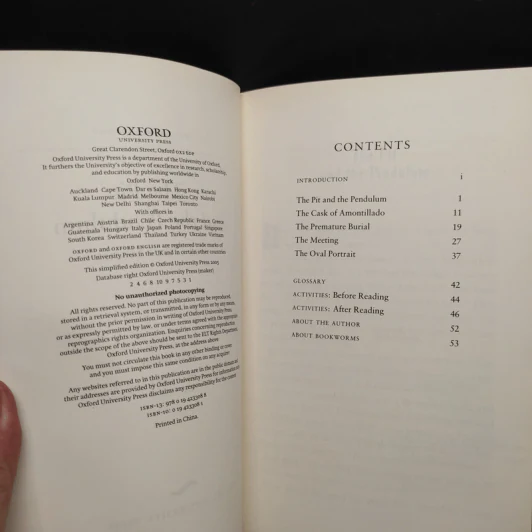 The Pit and the Pendulum and Other Stories - Oxford Bookworms Library: Stage 2 รูปที่ 5
