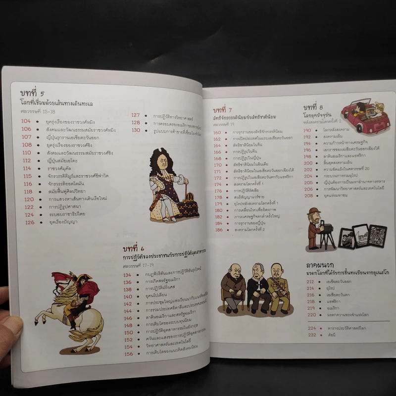 สารานุกรมภาพการ์ตูน มองโลกผ่านประวัติศาสตร์ รูปที่ 7