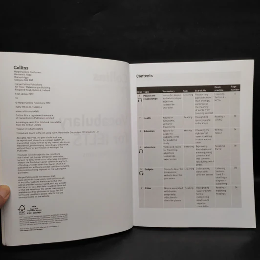 Vocabulary for IELTS - Collins รูปที่ 5