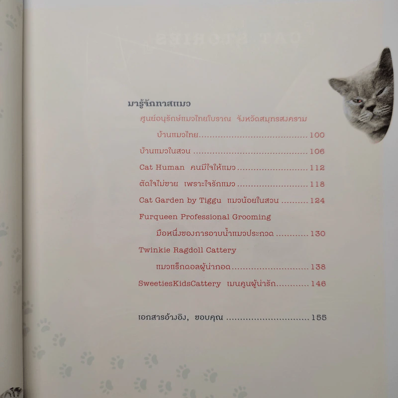 คู่มือเลี้ยงแมว Cat Stories - อุไร จิรมงคลการ รูปที่ 7