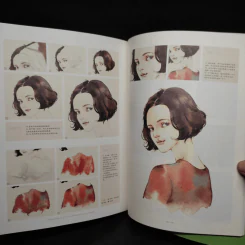Mori Girl 'S Art Life Personal Watercolor Lesson ภาษาจีน รูปที่ 9