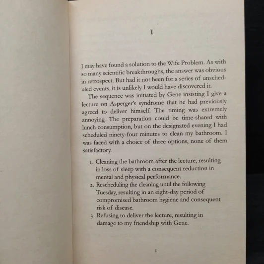 The Rosie Project - Graeme Simsion รูปที่ 6