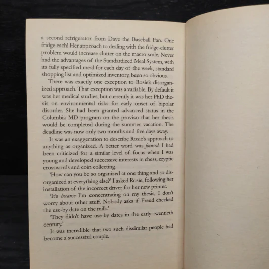 The Rosie Project - Graeme Simsion รูปที่ 7