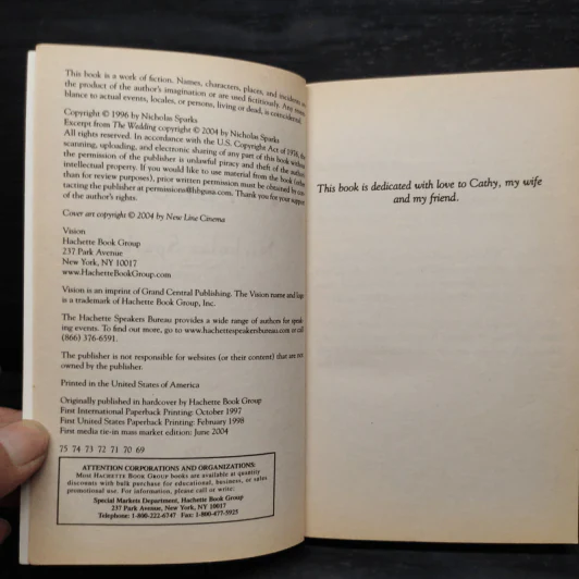 The Notebook - Nicholas Sparks รูปที่ 5