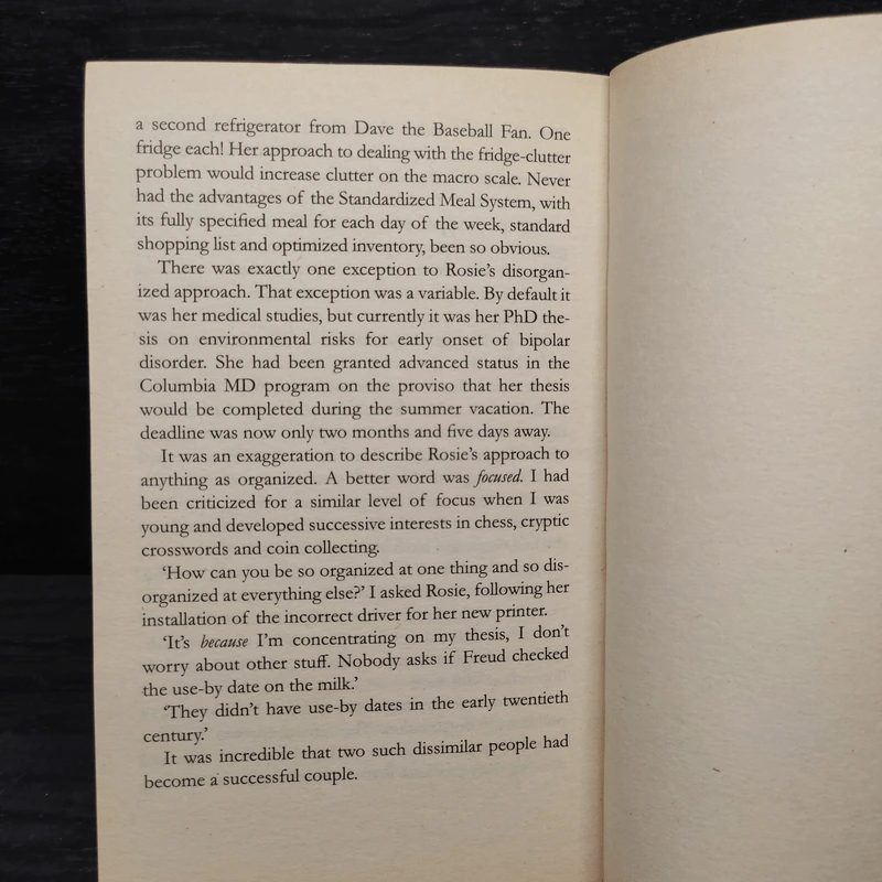 The Rosie Project - Graeme Simsion รูปที่ 7