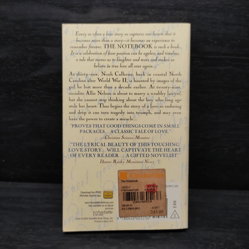 The Notebook - Nicholas Sparks รูปที่ 2