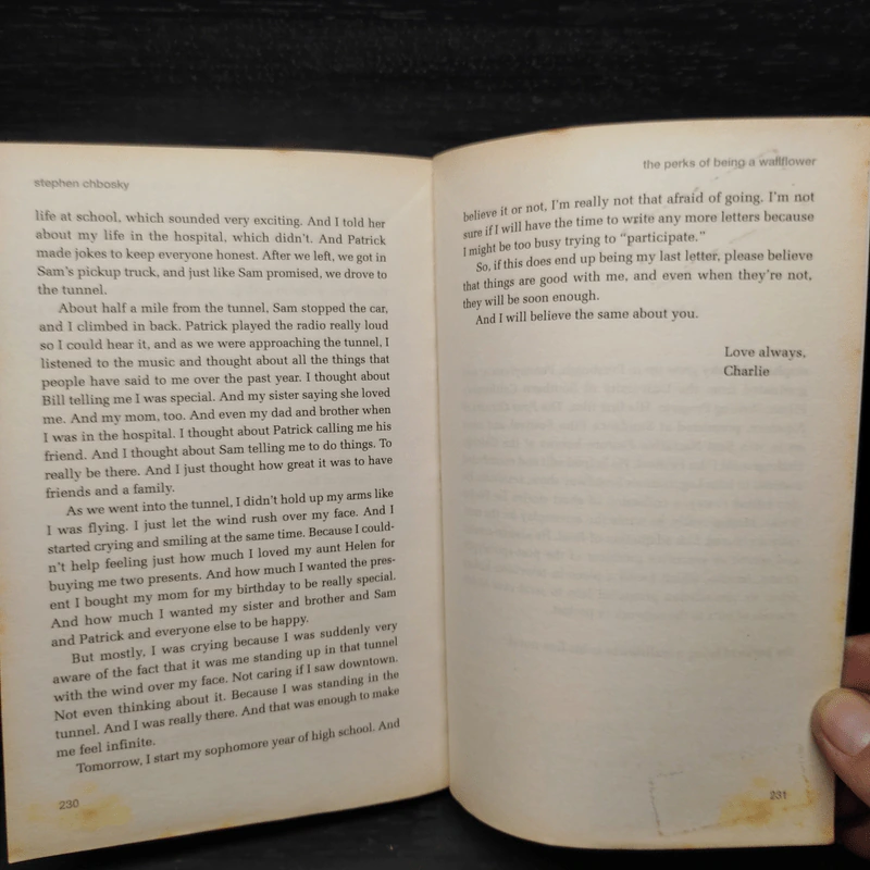 The Perks Of Being A Wallflower - Stephen Chbosky รูปที่ 7