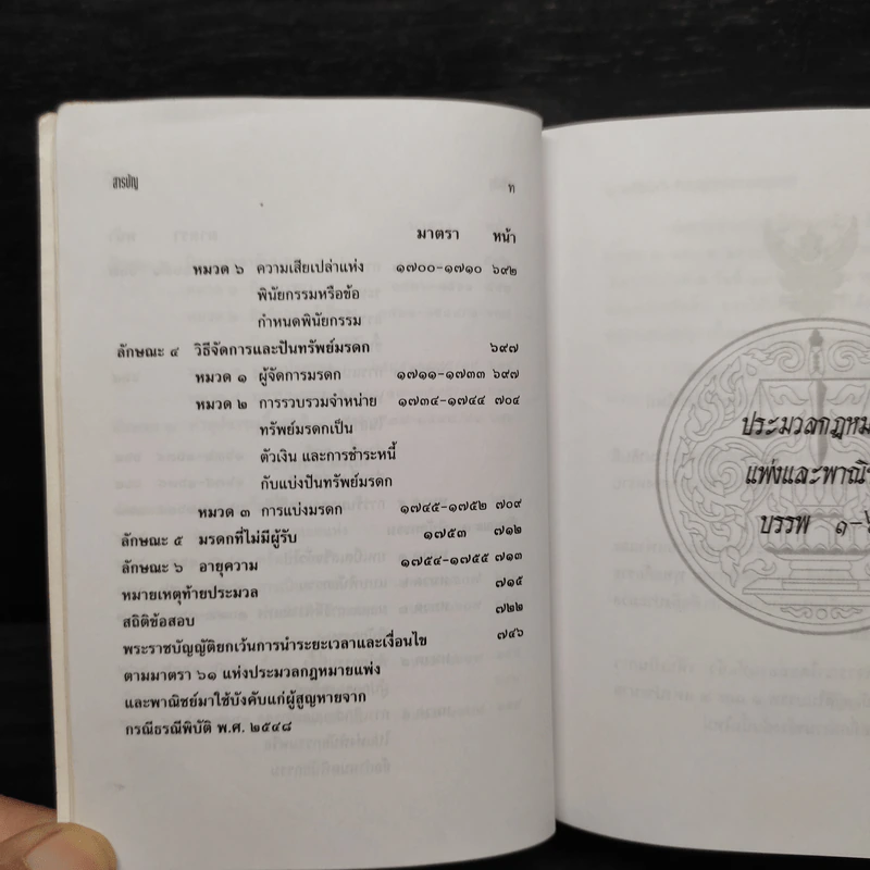 ประมวลกฎหมายแพ่งและพาณิชย์ พิมพ์พ.ศ.2546 รูปที่ 15