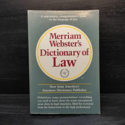 Merriam-Webster's Dictionary of Law รูปที่ 1