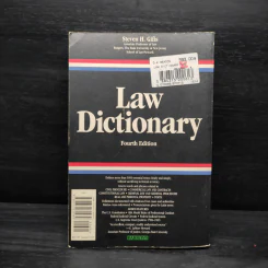Law Dictionary - Steven H. Gifis รูปที่ 2