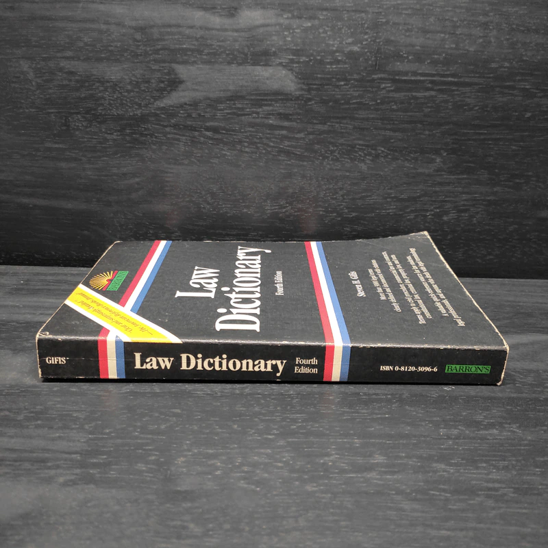 Law Dictionary - Steven H. Gifis รูปที่ 3
