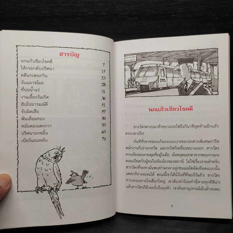 ชุด สารวัตรยอดนักสืบ นกแก้วเขียวไขคดี รูปที่ 6