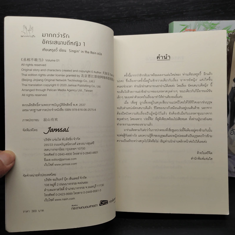 อัครเสนาบดีหญิง 2 เล่มจบ - เทียนหรูอวี้ รูปที่ 6
