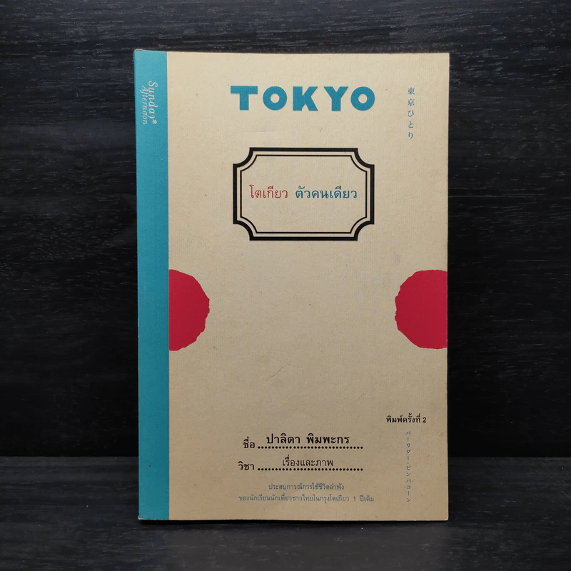 TOKYO โตเกียว ตัวคนเดียว - ปาลิดา พิมพะกร รูปที่ 1