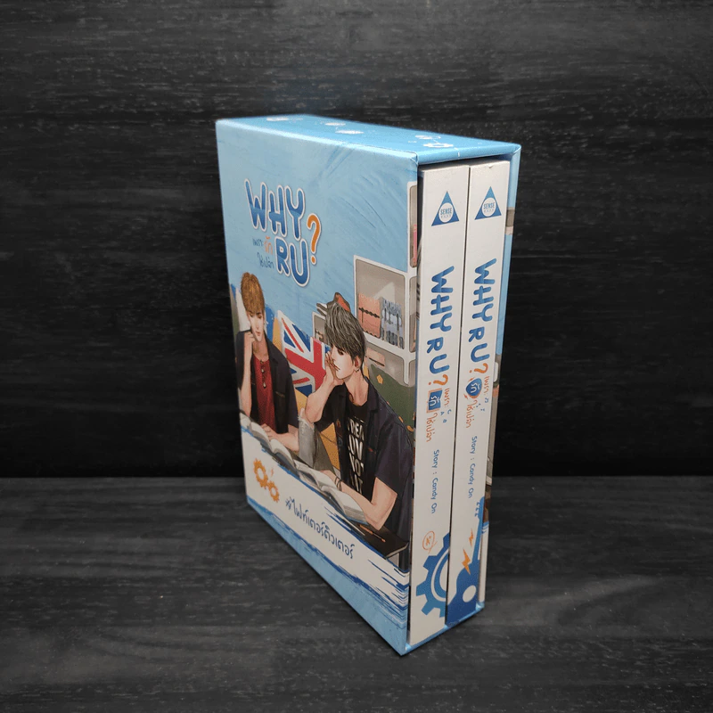 Box Set นิยายวาย Why R U เพราะรักใช่เปล่า #สายฟ้าซน + #ไฟท์เตอร์ติวเตอร์ - CandyOn รูปที่ 1