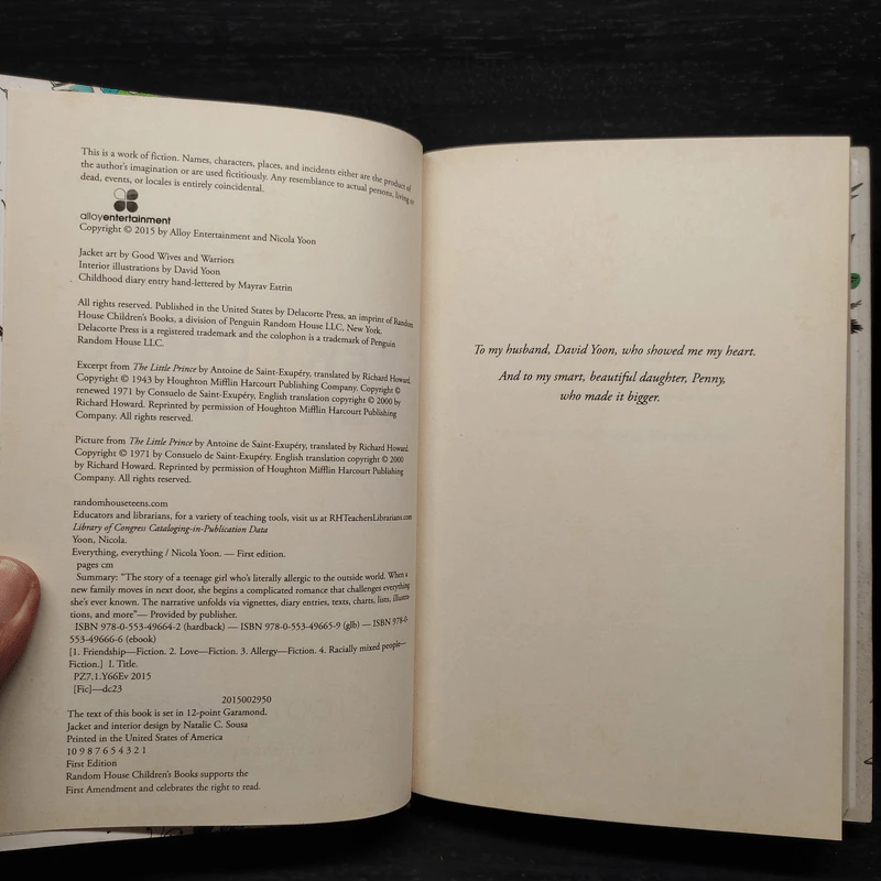 EVERYTHING EVERYTHING - Nicola Yoon รูปที่ 5