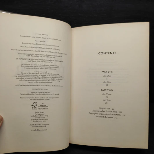 Harry Potter and the Cursed Child - J.K.Rowling รูปที่ 5