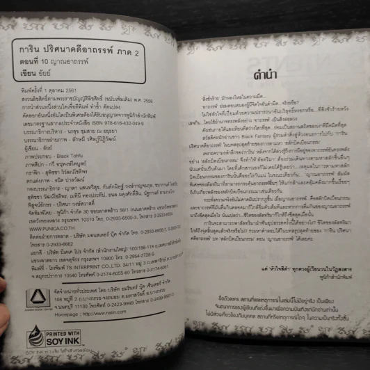Box Set การิน ปริศนาคดีอาถรรพ์ Limited Edition บท...สลักบิดเบือนกรรม 10 เล่ม รูปที่ 8